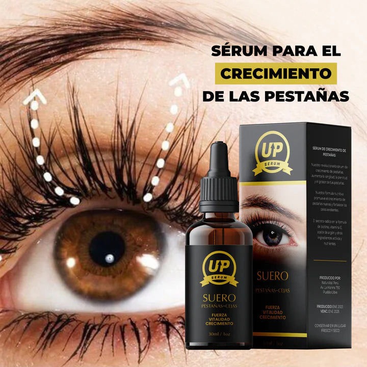 SERUM UP Alargamiento de Pestañas y Cejas